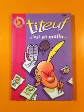 ZEP : TITEUF BIBLIOTHEQUE ROSE T4 : C'EST PO MALIN!