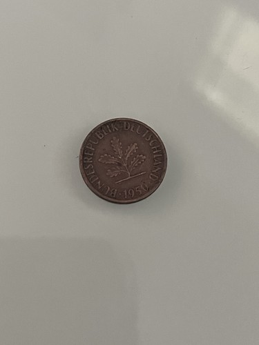 Pièce pfennig 1950 f - 1,