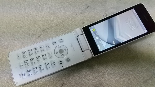 Téléphone clapet android - téléphone, à