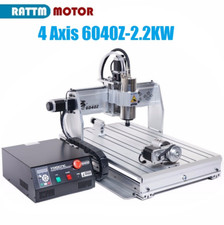 【FR】4 Axis USB 6040Z CNC Router Fraiseuse Graveur Engraving Mill Machine 2.2KW