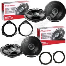Kit 4 Enceintes Pioneer Avant Arrière Pour Audi A4 (8E) Double Cone