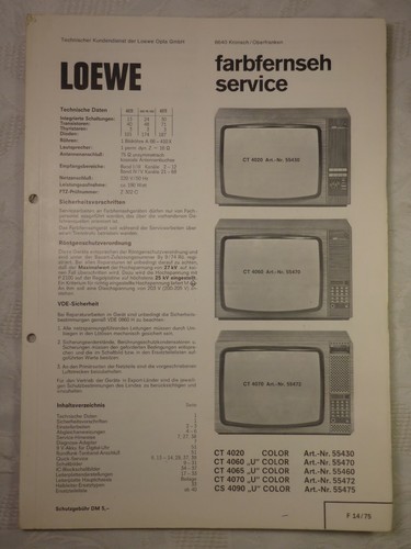 Heft loewe service - heft, de
