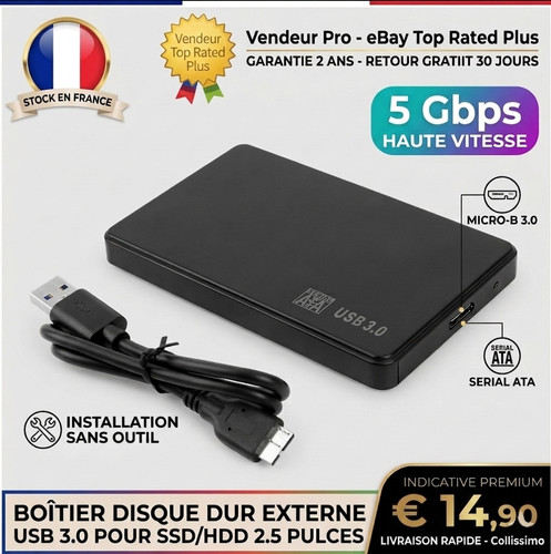 Boîtier externe pouces - boîtier, 2.5