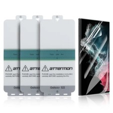 Film Hydrogel PREMIUM Protection Écran Samsung Galaxy S25 S24 S23 S22 Ultra Edge