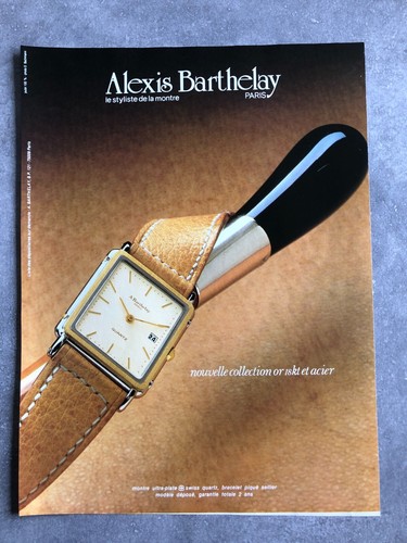 Publicité presse 1982 - publicité,