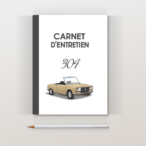Carnet entretien peugeot 304 - d'entretien,