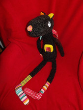 Doudou Peluche Loup Noir