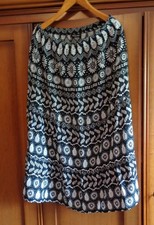 jupe bohème longue christine laure comme neuf taille 44