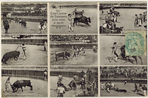 1905 carte postale animée - postale, &