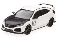 HONDA Civic Type R FK8 - white / black - Mini GT 1:64