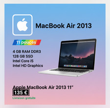 Macbook Air 11" 2013 - i5 @