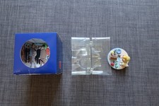 MOULINSART - HERGE - TINTIN - COFFRET SCENE - TINTIN MARCHE AUX PUCES - LICORNE