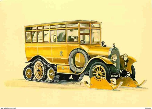 Carte postale automobiles - automobiles,