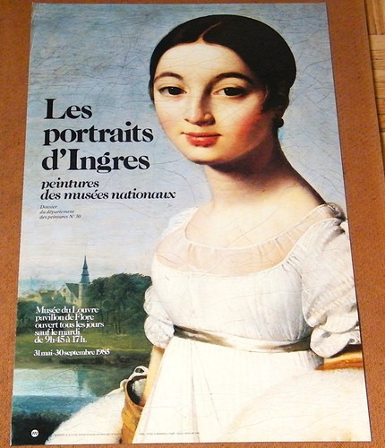 Ingres portrait de mlle - ingres,