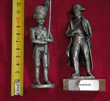 2 petis soldats 11 cm étain