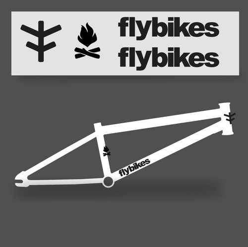 Fly bikes bmx frame - bmx, decal