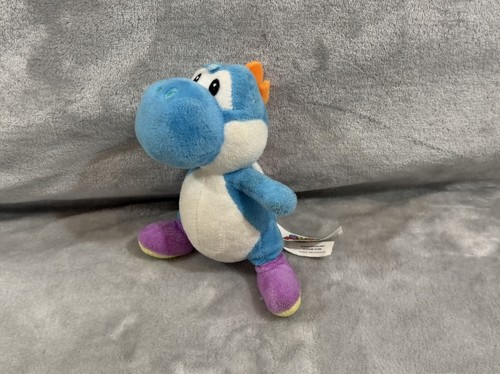 Yoshi light blue plush - plush, 6”
