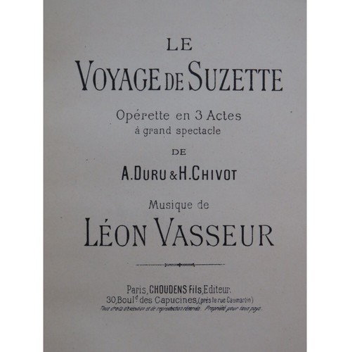 Vasseur léon voyage - le,