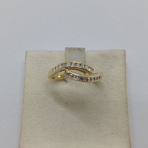 Bague femme vintage 18kt - vintage,