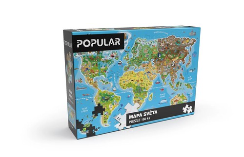 Puzzle carte monde 160 - monde,