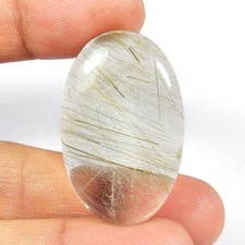 Cabochon de quartz rutile