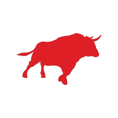 Bull sticker decal die - sticker,