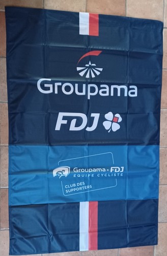 Cyclisme grand drapeau - grand,