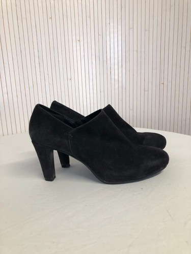 Chaussures escarpins daim noir - escarpins,