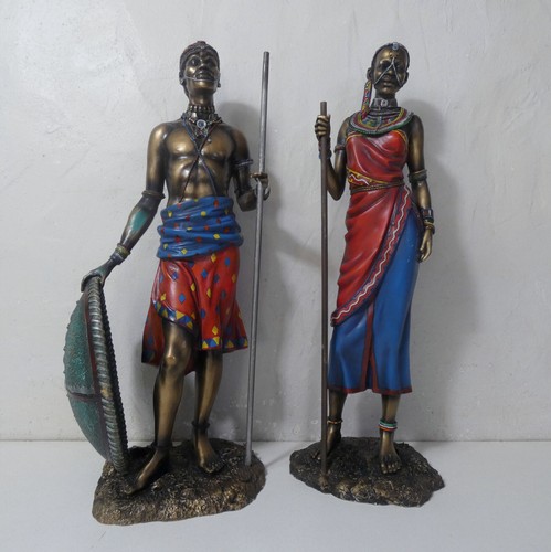Statues résine couple - résine,