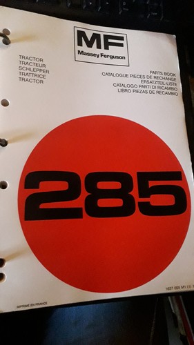 Massey ferguson tracteur 285 - massey,