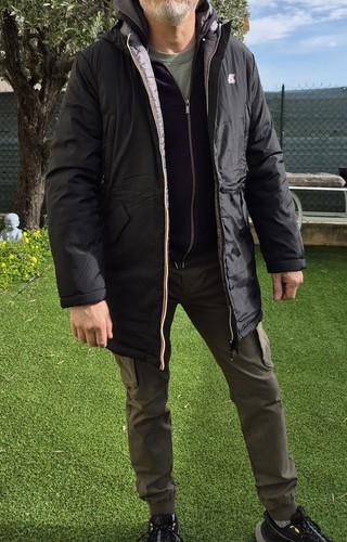 Parka way réversible noire - parka,