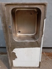 Plonge inox à suspendre de 1400 x 700 1 bac de 600 x 500 1 égouttoir à gauche