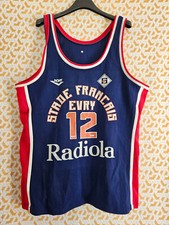 Maillot Basket Stade Français Evry Pony Radiola Vintage Jersey - 6 / XL