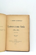 LIVRE ANCIEN AUREVILLY LETTRES