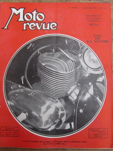 Ancienne revue moto - revue,