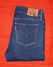 Jean Levi's 711 Skinny Stretch Bleu Brut W27L34
