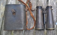 ANCIENNE PAIRE DE JUMELLES MILITAIRE SECRETAN OPTICIEN PARIS X7 / CIRCA 1878 /