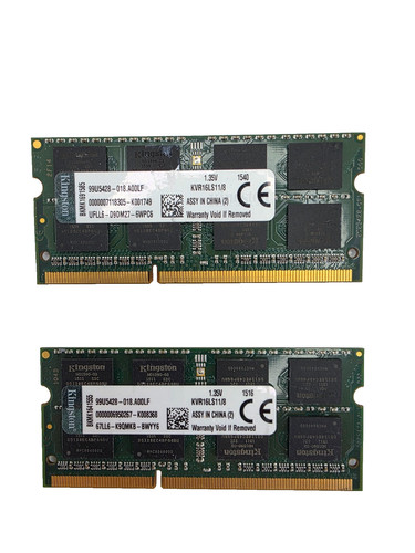 Lot kingston kvr16ls11 - de,