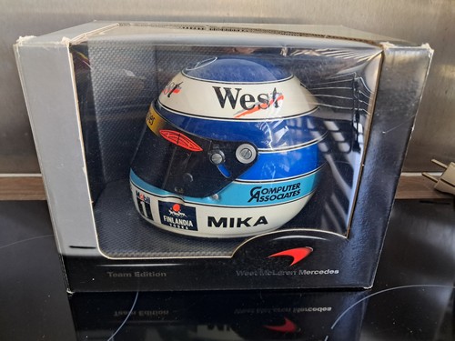 Mika hakkinen 1998 - hakkinen, casque