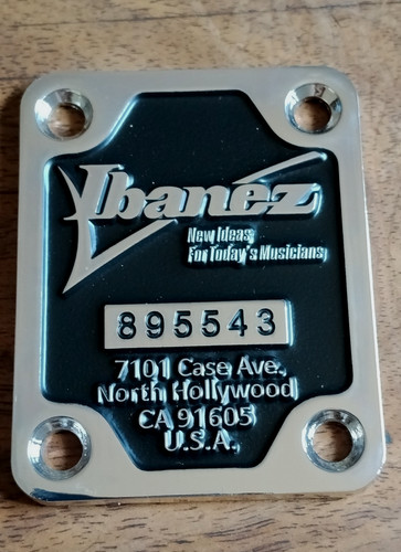 Neck plate ibanez - neck, de