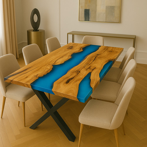 Dessus table résine - dessus, de