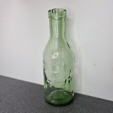 Bouteille Lait Vert Motif Vache Lourde Vintage Cruche Carafe milk