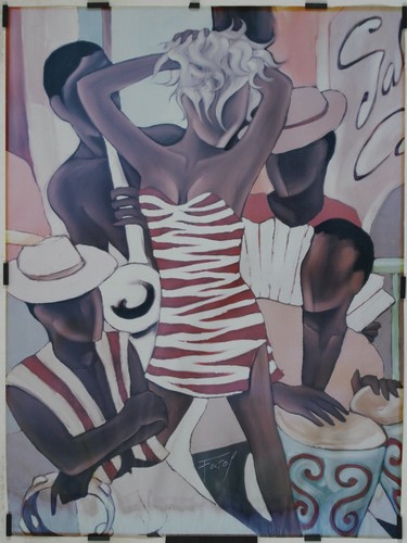 Farel salsa café 2000 affiche - salsa,