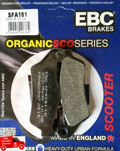 Sfa181 ebc brake pads fit - ebc,