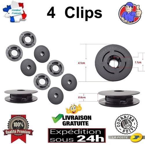 Clips fixation tapis sol - 4, de