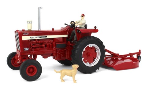 Ertl tracteur avec faucheuse - avec,