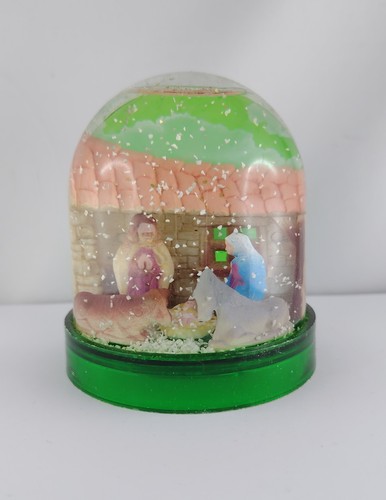 Boule neige crèche - à,