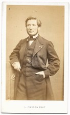 Photo CDV Emile CHENOT Ingénieur Ponts & Chaussees par Mayer Pierson circa 1865