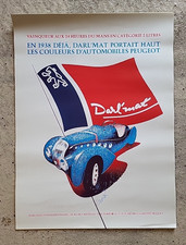 Affiche Peugeot Darl'mat