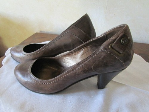 Chaussures escarpin marron - chaussures,
